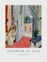 Load image into Gallery viewer, Interior at Nice - Henri Matisse: Print