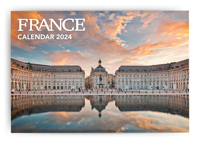FRANCE Calendar 2024 (UK, EU and Rest of the World delivery) - France Traveller offer