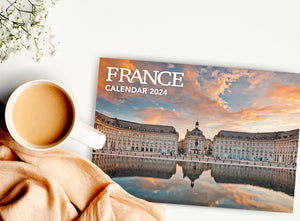 FRANCE Calendar 2024 (US and Canada delivery) introduced by French-Property.com