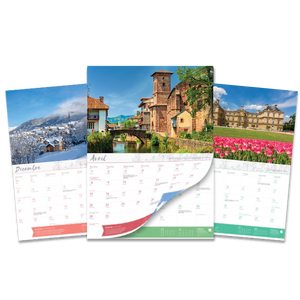 FRANCE Calendar 2026 (UK, EU and Rest of the World delivery)