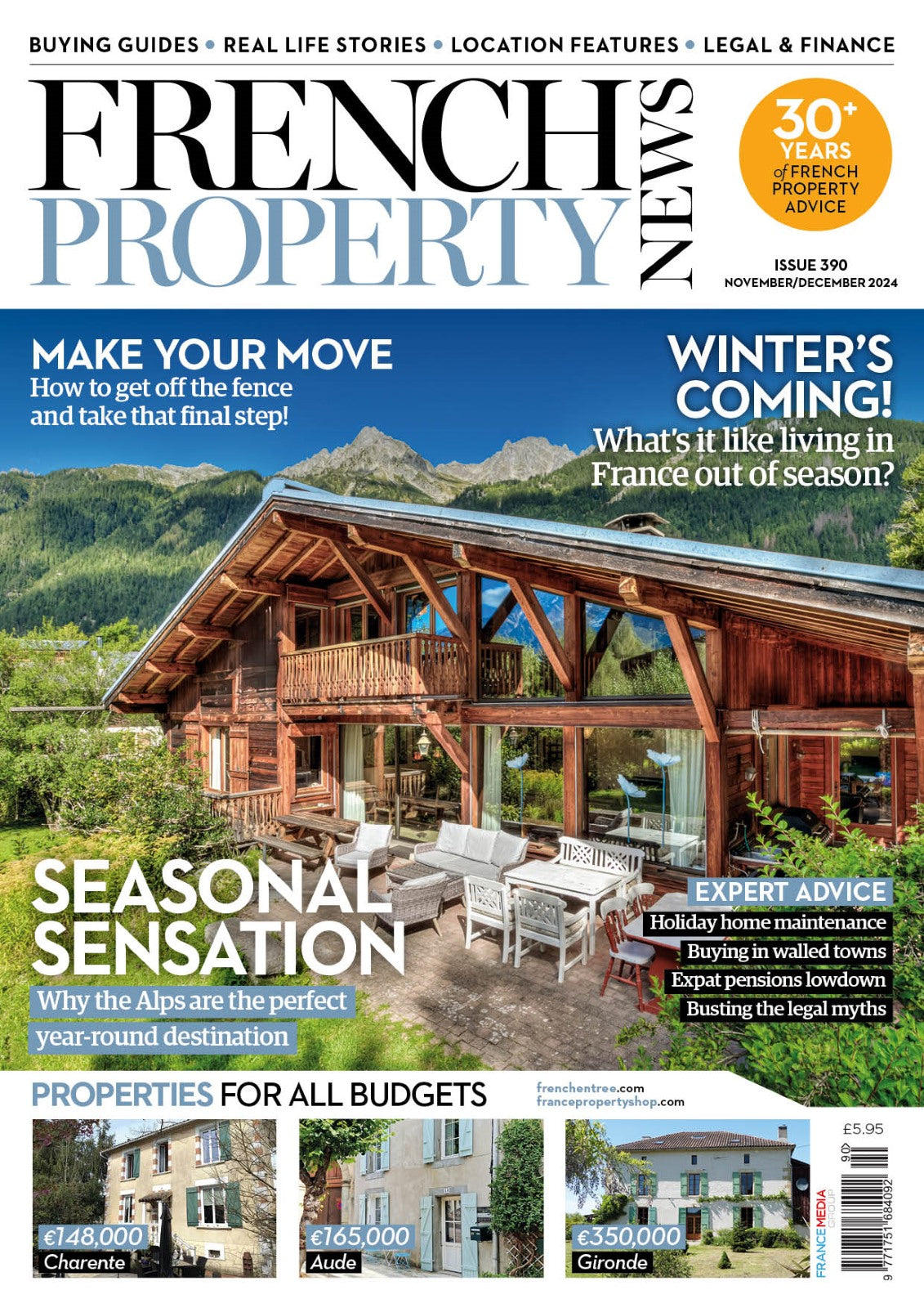 French Property News Issue 390 (November/December 2024)