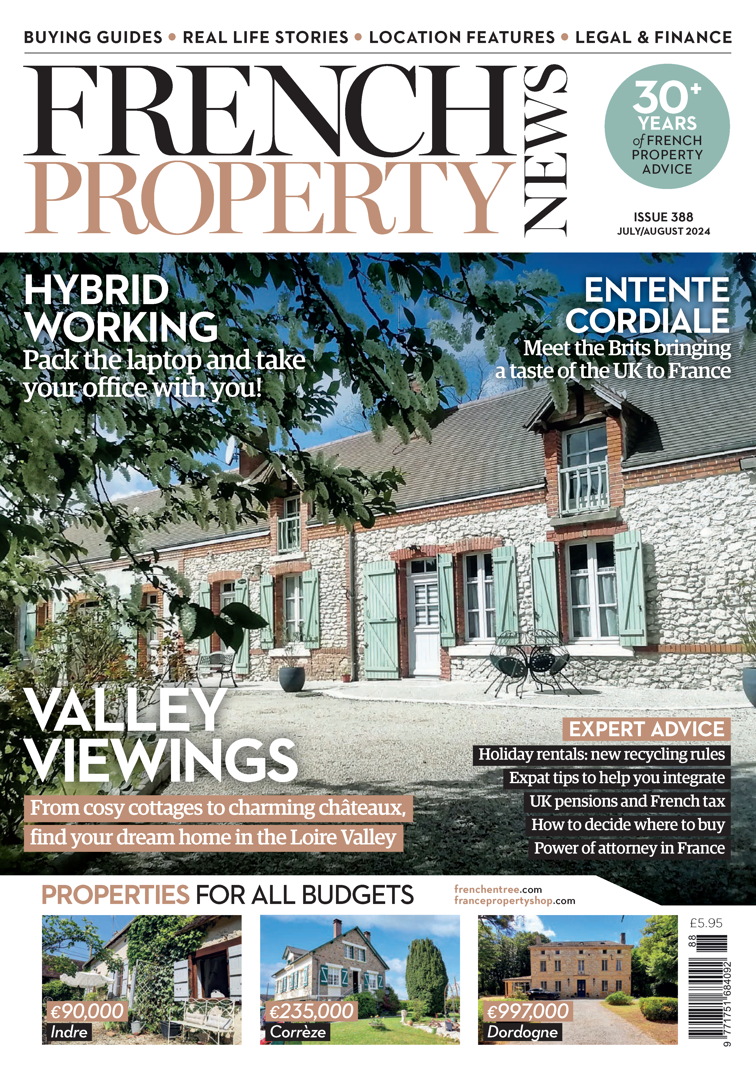 French Property News Issue 388 (July/August 2024)