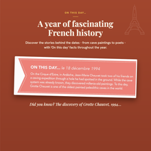 Load image into Gallery viewer, FRANCE Calendar 2027 (UK, EU and Rest of the World delivery)