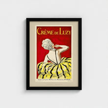 Load image into Gallery viewer, Crème de Luzy – Cappiello Vintage French Poster (1919) FRAMED