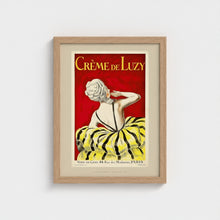 Load image into Gallery viewer, Crème de Luzy – Cappiello Vintage French Poster (1919) FRAMED