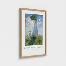 Load image into Gallery viewer, Woman with a Parasol - Claude Monet - Framed print