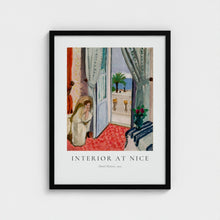 Load image into Gallery viewer, Interior at Nice - Henri Matisse: Framed