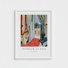 Load image into Gallery viewer, Interior at Nice - Henri Matisse: Framed