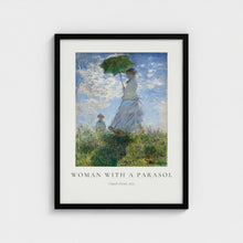 Load image into Gallery viewer, Woman with a Parasol - Claude Monet - Framed print