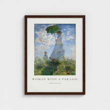 Load image into Gallery viewer, Woman with a Parasol - Claude Monet - Framed print