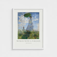 Load image into Gallery viewer, Woman with a Parasol - Claude Monet - Framed print