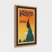 Load image into Gallery viewer, Kohler Chocolat - Printed by F. Champenois, Paris - Framed print