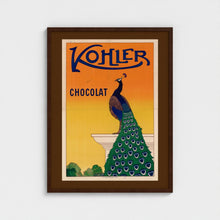 Load image into Gallery viewer, Kohler Chocolat - Printed by F. Champenois, Paris - Framed print
