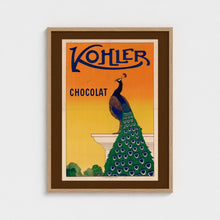 Load image into Gallery viewer, Kohler Chocolat - Printed by F. Champenois, Paris - Framed print