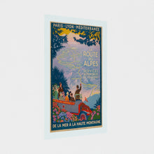 Load image into Gallery viewer, La Route des Alpes - Roger Broders - Print only