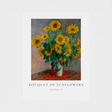 Load image into Gallery viewer, Bouquet of Sunflowers - Claude Monet - Print only