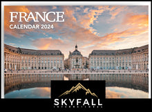 Load image into Gallery viewer, FRANCE Calendar 2024 (US and Canada delivery) Skyfall International