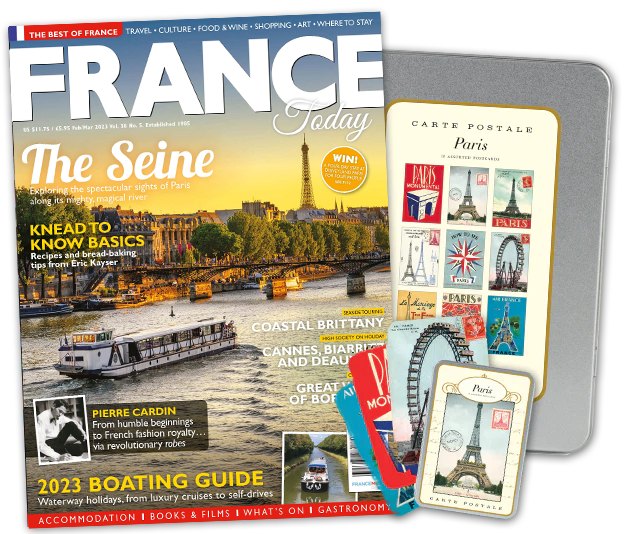 France Today Subscription with FREE Cartes Postales gift worth $15.95